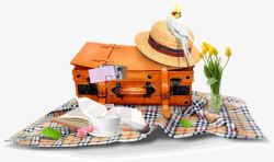 行李野餐png图片下载 行李野餐素材