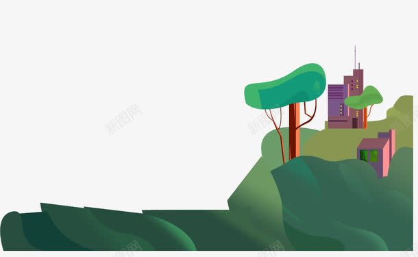 扁平化绿色背景png免抠素材_88icon https://88icon.com bananer 扁平化 绿色 网页 背景