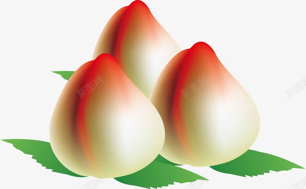 桃叶png免抠素材_88icon https://88icon.com 叶子 桃树 绿色