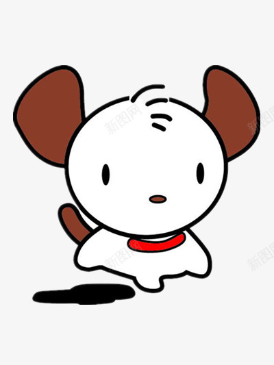 可爱的小白狗png免抠素材_88icon https://88icon.com 动物 呆萌 白色 素材