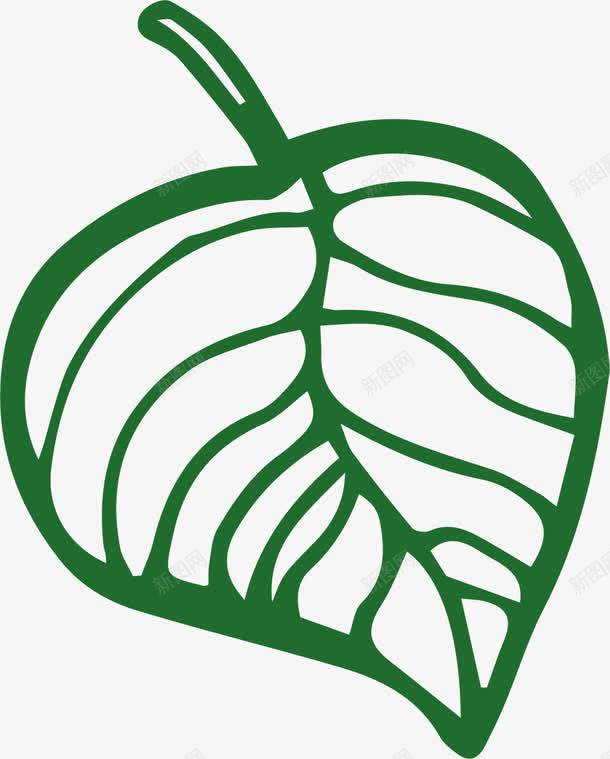 心形叶子png免抠素材_88icon https://88icon.com 叶子 心形 手绘 纹理 绿色