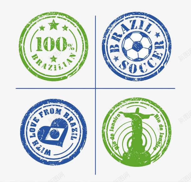 简单干净png免抠素材_88icon https://88icon.com 圆牌 标牌 绿色 蓝色