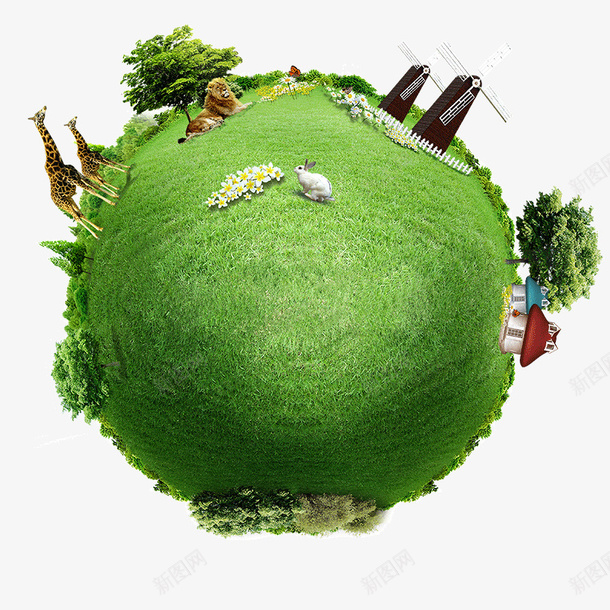 绿色地球安全你我他png免抠素材_88icon https://88icon.com 你我他 地球 安全 绿色