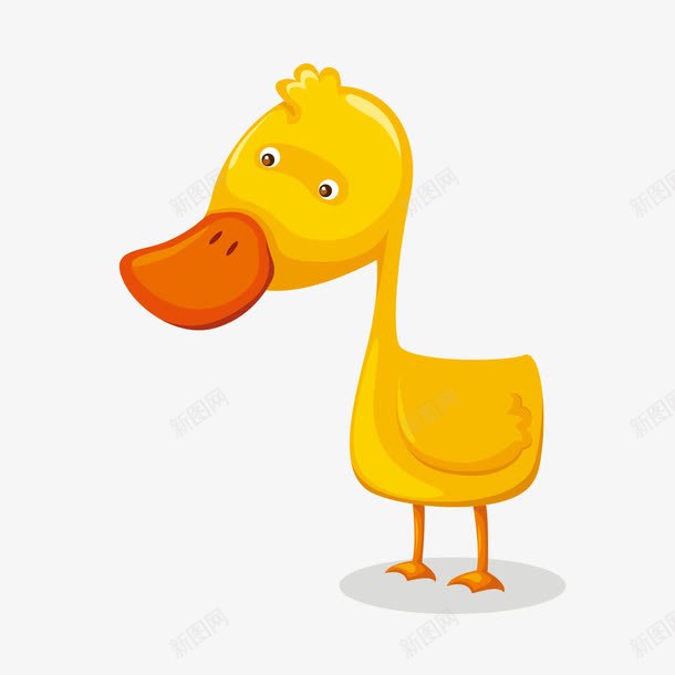卡通小鸭子png免抠素材_88icon https://88icon.com 卡通萌宠小鸭子