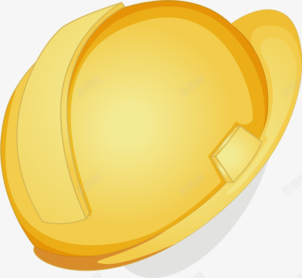 手绘黄色帽子安全帽png免抠素材_88icon https://88icon.com 手绘帽子 水彩 渐变 简约 黄色安全帽 黄色帽子