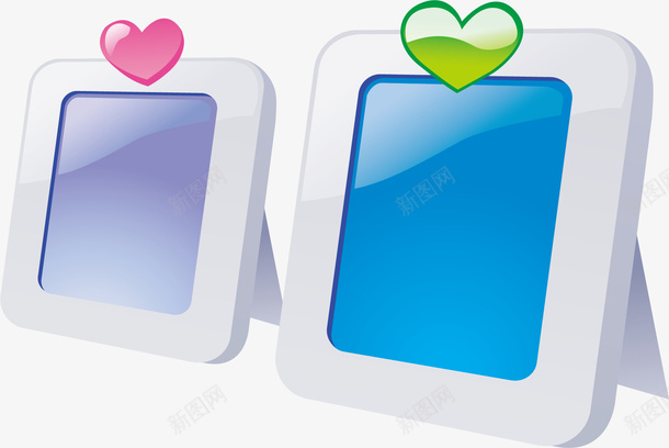 心形相框矢量图ai免抠素材_88icon https://88icon.com 亲情 心形 爱情 相框 矢量图