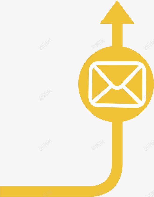 黄色卡通箭头png免抠素材_88icon https://88icon.com 几何箭头 几何箭头序号序列 创意箭头 矢量几何箭头 箭头 箭头元素 箭头素材