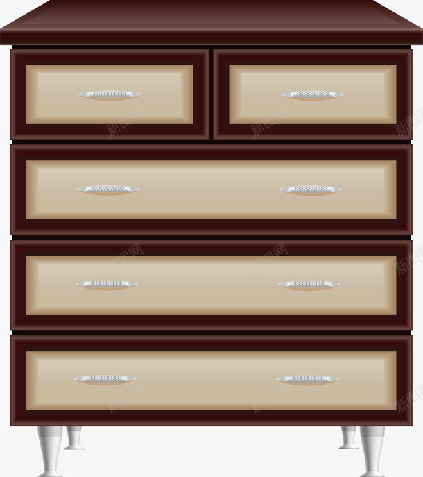 褐色实木柜子家具png免抠素材_88icon https://88icon.com 储物柜 实木家具 木柜 柜子 装饰图案 褐色家具