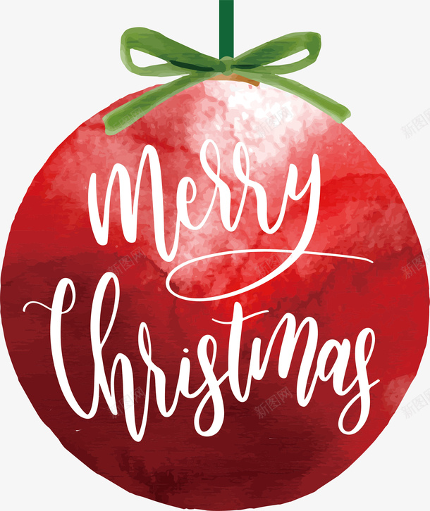红色水彩圣诞球矢量图ai免抠素材_88icon https://88icon.com merryChristma merryChristmas 圣诞球 手绘圣诞球 水彩圣诞球 矢量png 红色圣诞球 矢量图