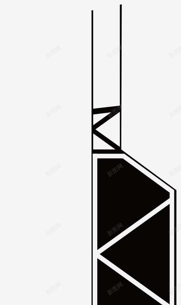中国建筑大厦png免抠素材_88icon https://88icon.com 中国建筑 黑色