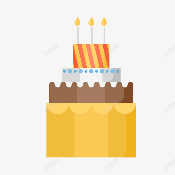 手绘卡通生日蛋糕矢量图eps免抠素材_88icon https://88icon.com png免扣图 卡通 手绘 生日 蛋糕 食物 矢量图