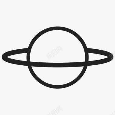 行星光环土星图标图标icon 行星光环土星图标图标