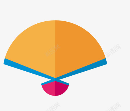 扇子图标icon 扇子图标