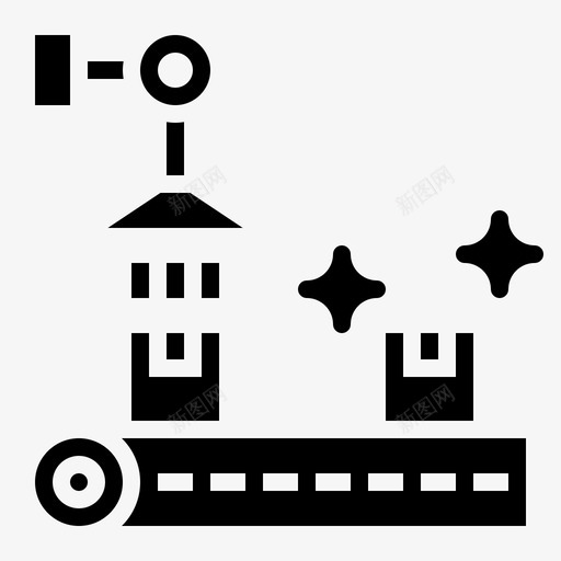 包装包装箱新产品图标svg_88icon https://88icon.com 包装 包装箱 启动成套设备 新产品