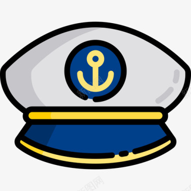 船长海豹2号直线颜色图标图标