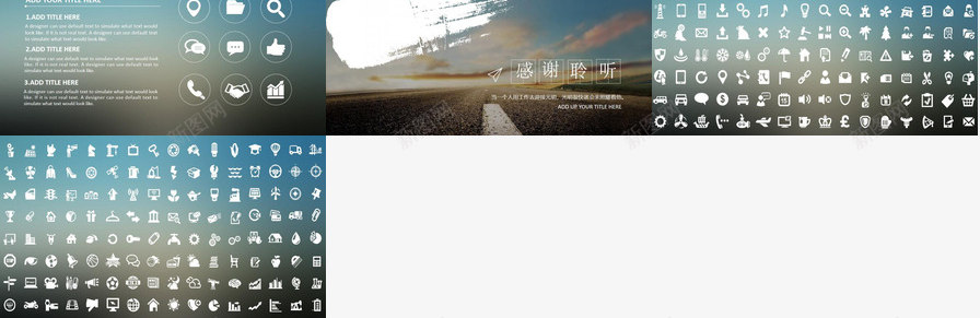 小清新苹果IOS风PPT模板_88icon https://88icon.com 清新 苹果