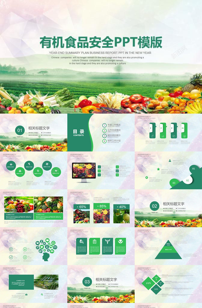 健康养生绿色有机食品安全教育宣传PPT模板_88icon https://88icon.com 健康 养生 宣传 教育 有机 绿色 食品安全