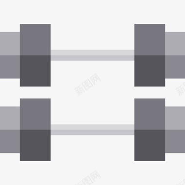 哑铃健身器材7扁平图标图标icon 哑铃健身器材7扁平图标图标