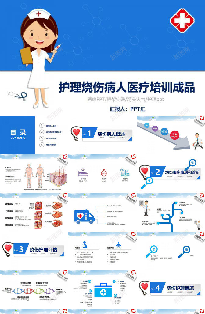 卡通精美大气护理烧伤病人医疗医药培训课件PPT模板_88icon https://88icon.com 医疗 医药 卡通 培训 大气 护理 烧伤 病人 精美 课件