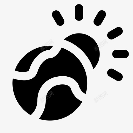 地球和太阳全球变暖自然图标svg_88icon https://88icon.com 全球变暖 地球和太阳 太阳系 绿色和全球变暖固体 自然