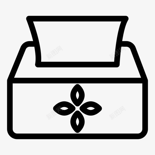 纸巾干纸巾时尚图标svg_88icon https://88icon.com 图标 时尚 款式 系列 纸巾