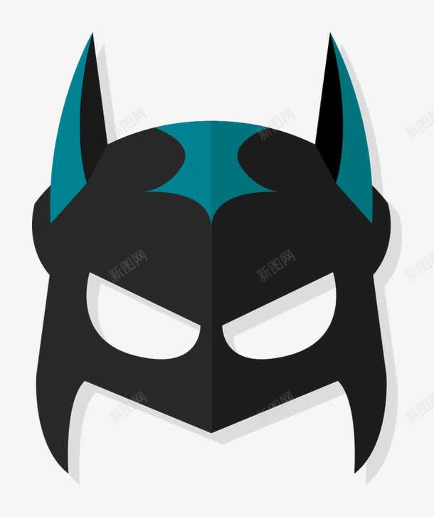 卡通手绘侠面具png免抠素材_88icon https://88icon.com 卡通手绘 面具