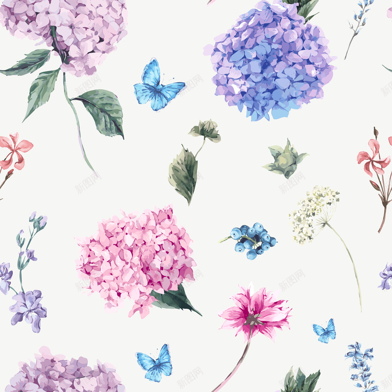插画婚礼花卉矢量32eps设计背景_88icon https://88icon.com 婚礼 插画 矢量图 花卉