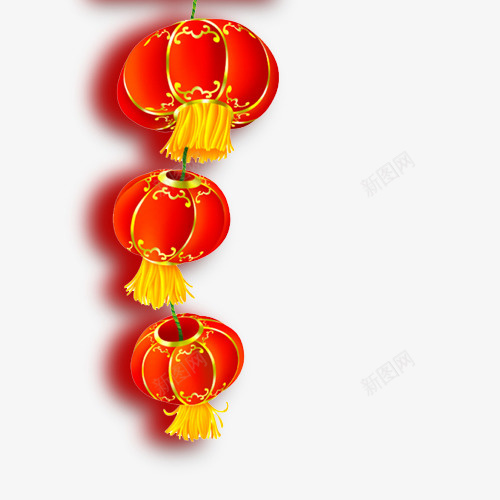 灯笼psd免抠素材_88icon https://88icon.com 挂笼 春节 灯笼 节日
