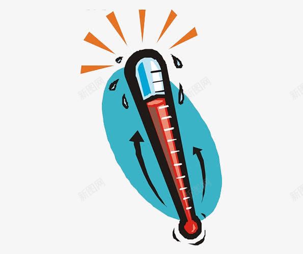 卡通散热的温度计png免抠素材_88icon https://88icon.com 卡通 散热 温度计 温度计图片