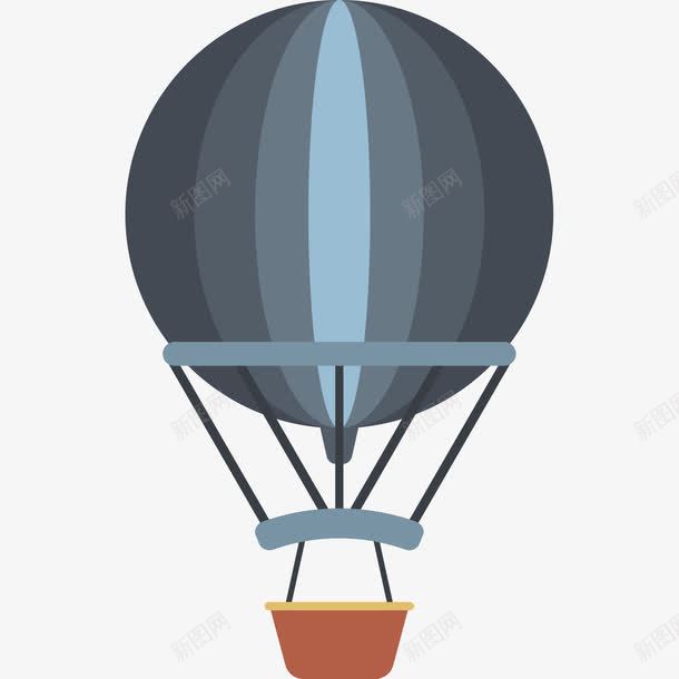 卡通热气球png免抠素材_88icon https://88icon.com 卡通 热气球 简约 飞起来
