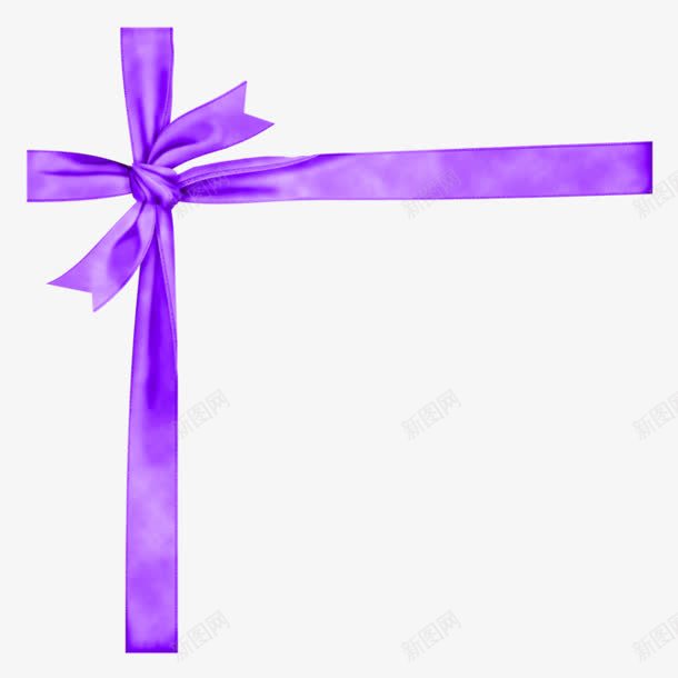 丝带紫色丝带漂浮装饰png免抠素材_88icon https://88icon.com 丝带 图片 漂浮 紫色 装饰