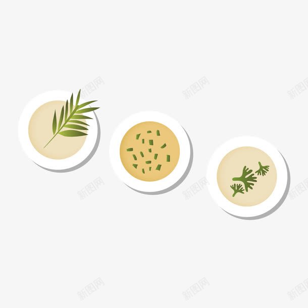 手绘蘸料png免抠素材_88icon https://88icon.com 手绘 蘸料 配菜 香菜