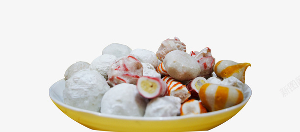 鱼丸蟹棒火锅食材png免抠素材_88icon https://88icon.com 火锅 火锅食材 蟹棒 食物 鱼丸
