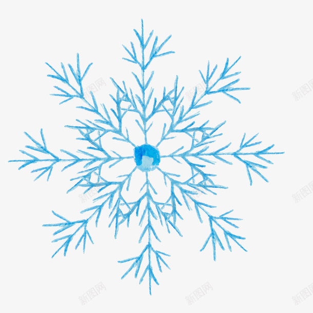 蓝色卡通雪花标志矢量图ai免抠素材_88icon https://88icon.com 卡通 卡通标志 蓝色 蓝色雪花 雪花 雪花标志 矢量图