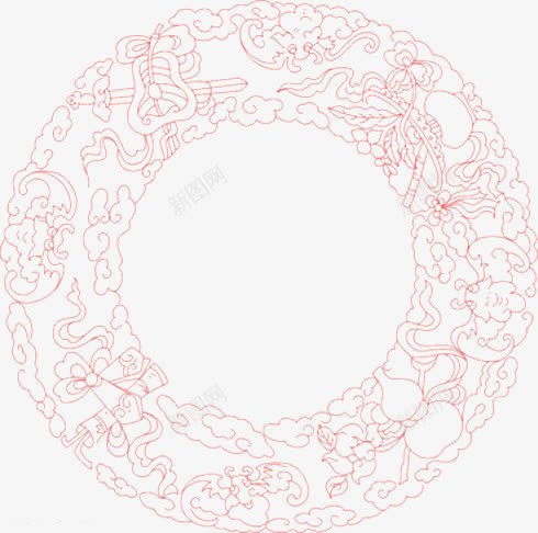 粉色清新花纹电商png免抠素材_88icon https://88icon.com 清新 粉色 花纹
