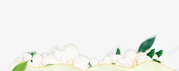 白色花朵边框纹理png免抠素材_88icon https://88icon.com 免抠PNG 白色 花朵 边框纹理