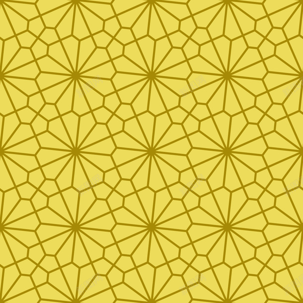 黄色花形图案矢量图eps免抠素材_88icon https://88icon.com 图案 花形 黄色 矢量图