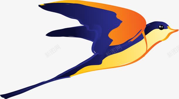 卡通燕子矢量图ai免抠素材_88icon https://88icon.com 卡通 燕子 矢量图 迁徙 黑色燕子