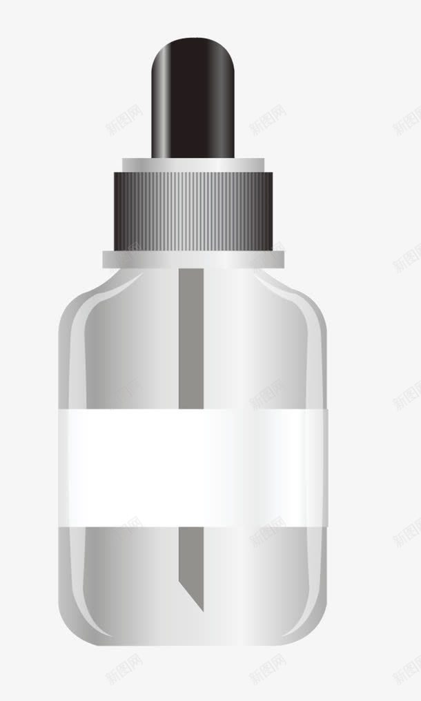 化妆品瓶子针管png免抠素材_88icon https://88icon.com 化妆品 瓶子针管