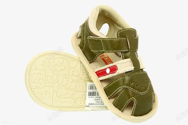绿色的凉鞋png免抠素材_88icon https://88icon.com 产品实物 儿童 凉鞋 布鞋