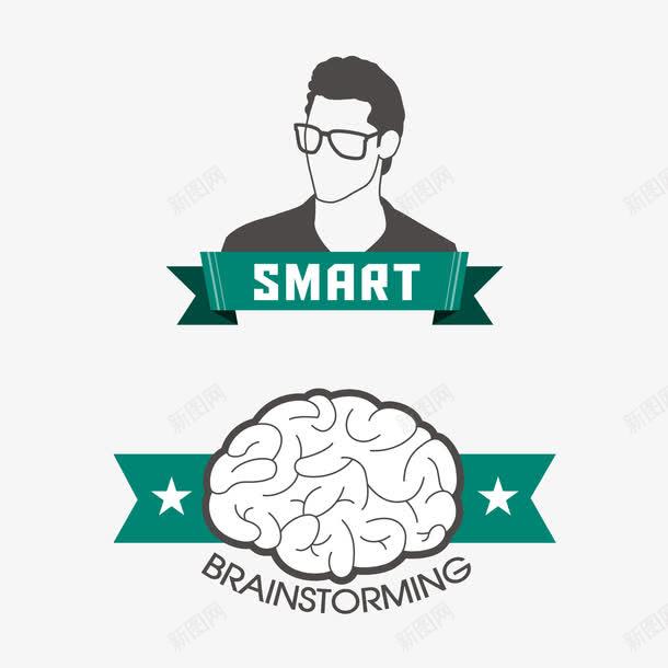 idea创意png免抠素材_88icon https://88icon.com idea创意设计 ieda 人脑 创意 商业 商务 图表 大脑 好创意 好点子 想法