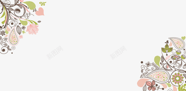 卡通创意花纹边框矢量图ai免抠素材_88icon https://88icon.com 创意 卡通 花纹 边框 矢量图