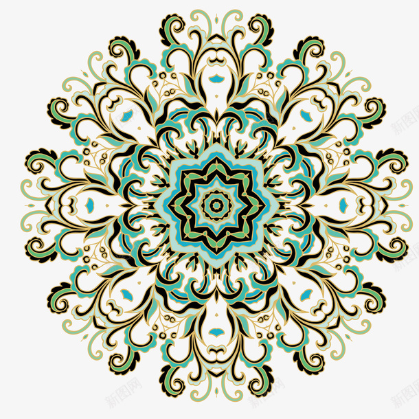 花纹花边图案图矢量图ai免抠素材_88icon https://88icon.com 矢量免抠图 花纹图案 花纹花边 花纹花边图案 矢量图