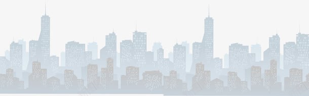 雾中的城市剪影背景png免抠素材_88icon https://88icon.com 剪影 城市 扁平 背景 雾