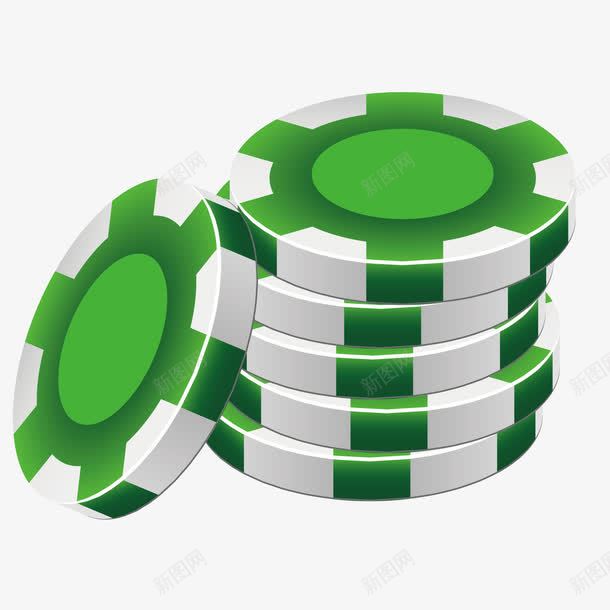 绿色质感立体博彩png免抠素材_88icon https://88icon.com 博彩 立体 绿色 绿色质感 质感 赌博用具