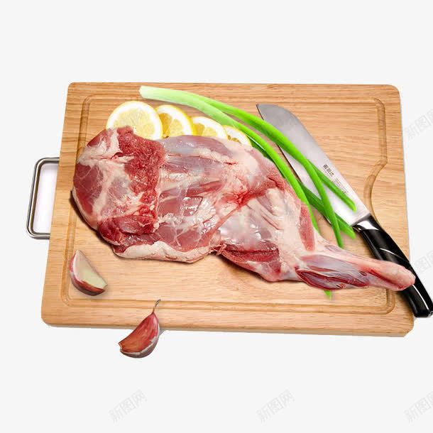 放在砧板上的羊肉png免抠素材_88icon https://88icon.com 一捆 产品实物图 刀 大葱 砧板 羊肉