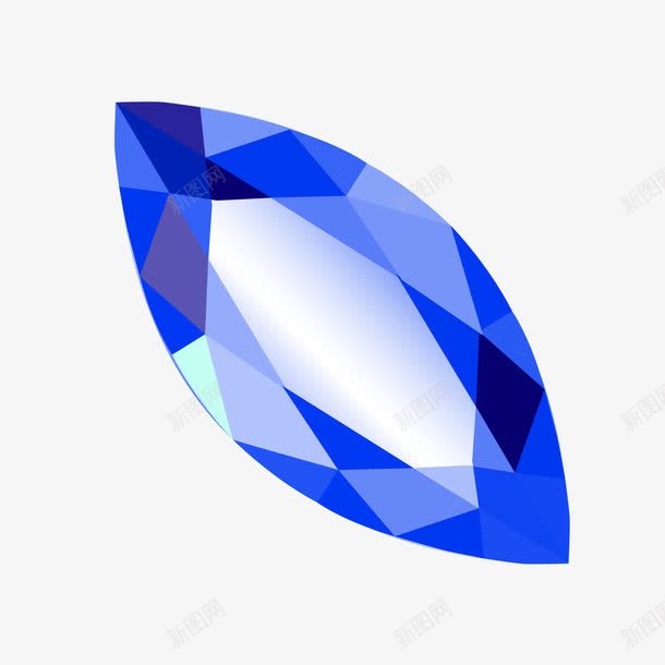 裸钻蓝色渐变箭头png免抠素材_88icon https://88icon.com 渐变 箭头 蓝色 裸钻