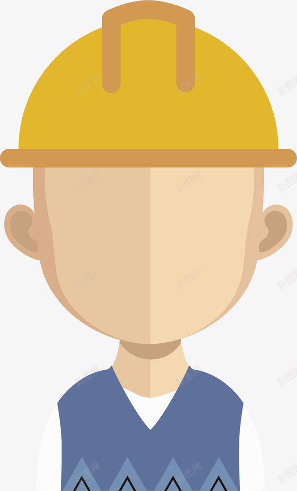 工人头像矢量图ai免抠素材_88icon https://88icon.com 人物头像 卡通头像 客服头像 工人头像 扁平头像 用户头像 默认头像 矢量图