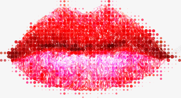水彩嘴唇png免抠素材_88icon https://88icon.com 嘴唇 矢量装饰 红嘴唇 红色 装饰
