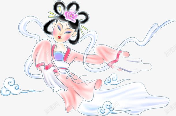 古风嫦娥美女png免抠素材_88icon https://88icon.com 古风 嫦娥 美女